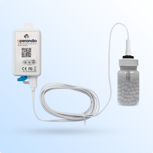 Glass Bead Filled Vial and External Probe